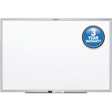 Quartet Marker Board - 60" (5 ft) Width x 36" (3 ft) Height - White Surface - Anodized Aluminum Frame - 1 Each