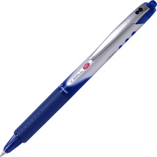 VBall 355684 Rollerball Pen - Fine Pen Point - 0.7 mm Pen Point Size - Refillable - Retractable - Blue - Blue Barrel - 1 Each