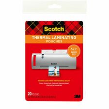 Scotch Self-Sealing Laminating Pouches – Business Card Size 2″ X 3.5″ – 10 Pack, LS851-1O