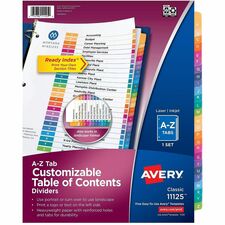 Avery AVE11125 Index Divider