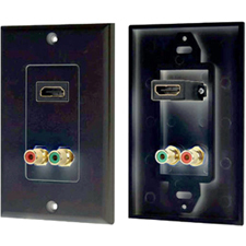 PyleHome HDMI/Stereo (Dual) RCA Audio Combo Wall Plate