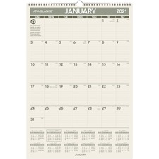 At-A-Glance Recycled Green Living Wall Calendar