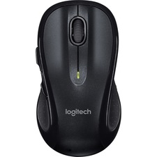 Logitech M510 Wireless Mouse, 2.4 GHz with USB Unifying Receiver, 1000 DPI Laser-Grade Tracking, 7-Buttons, 24-Months Battery Life, PC / Mac / Laptop (Black) - Optical - Wireless - 32.81 ft - Radio Frequency - 2.40 GHz - Gray, Black - 1 Pack - USB - 1000 dpi - Tilt Wheel - 7 Button(s) - Symmetrical - 2