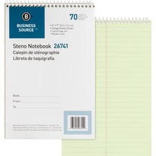 Business Source BSN26741 Steno Book