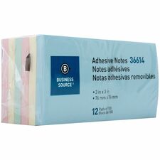 Business Source BSN36614 Adhesive Note