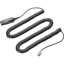 Plantronics 72442-41 Audio Cable Adapter - Phone Cable - First End: 1 x Quick Disconnect Phone - Second End: 1 x Phone - Male - 1 Each