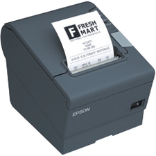 Epson TM-T88V Desktop Direct Thermal Printer - Monochrome - Receipt Print - USB - Serial - With Cutter - Dark Gray