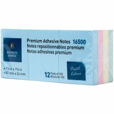 Business Source BSN16500 Adhesive Note