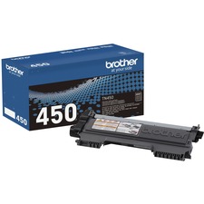 Brother TN450 Toner Cartridge - Laser - High Yield - 2600 Pages - Black - 1 Each