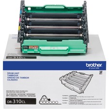 Brother DR310CL Replacement Drum - Laser Print Technology - 25000 - 1 Each - Black