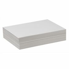 Pacon Drawing Paper - 500 Sheets - Plain - 9" x 12" - White Paper - Standard Weight - 500 / Ream