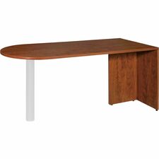 Lorell LLR69415 Peninsula Desk