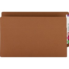 Smead 100% Recycled End Tab Extra Wide Pocket 73611
