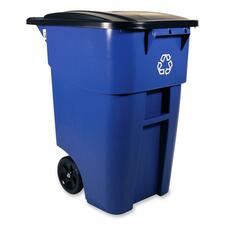 Rubbermaid RUB9W2773BLUE Recycling Container