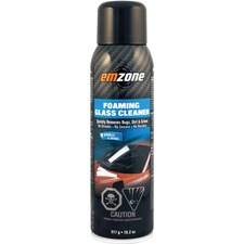 Emzone High Performance Foaming Glass Cleaner - Spray - 517 g - 1 Each - For Glass, Mirror, Porcelain, Chrome, Tile, Stainless Steel, Acrylic - 18.5 fl oz (0.6 quart) - Apple Scent - 1 Each - Pleasant Scent, Dirt Resistant, Streak-free, Non-smearing