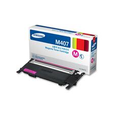 Samsung CLTM407S Original Toner Cartridge - Laser - 1000 Pages - Magenta - 1 Each