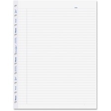 Blueline BLIAFR11050R Refill Writing Sheet