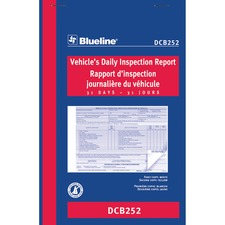 Blueline BLIDCB252 Automobile Log Book