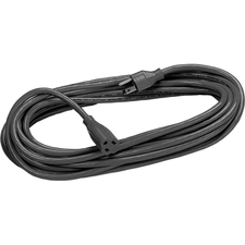 Fellowes Power Extension Cord - 125 V AC15 A - Black - 25 ft Cord Length - 1