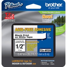 BRTTZEAF231 - Brother Adhesive Acid-free TZ Tape