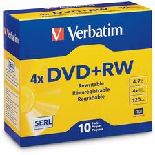 Verbatim VER94839 DVD Rewritable Media