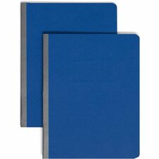 Smead Letter Recycled Fastener Folder - 3" Folder Capacity - 8 1/2" x 11" - 350 Sheet Capacity - 3" Expansion - 1 Fastener(s) - Pressboard - Dark Blue - 100% Paper Recycled - 1 Each