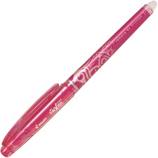 FriXion Rollerball Pen - Medium Pen Point - 0.5 mm Pen Point Size - Needle Pen Point Style - Refillable - Pink Gel-based Ink - 1 Each
