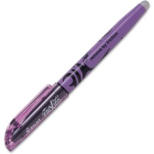 FriXion Light Erasable Highlighter - Chisel Marker Point Style - Purple Thermosensitive Gel Ink Ink - Purple Barrel - Rubber Tip - 1 Each