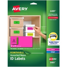 AVE6481 - Avery® Multipurpose Oval Labels