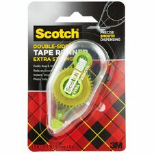 Scotch Double-Sided Tape Runner - 4 / Pack - Clear