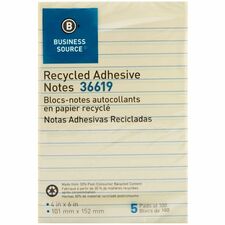 Business Source BSN36619 Adhesive Note