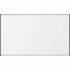Lorell Marker Board - 72" (6 ft) Width x 48" (4 ft) Height - Porcelain Enameled Steel Surface - Satin Aluminum Frame - Assembly Required - 1 Each