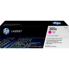 HP 305A (CE413A) Original Standard Yield Laser Toner Cartridge - Single Pack - Magenta - 1 Each - 2600 Pages