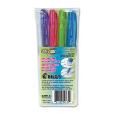 FriXion Point Rollerball Pen - 0.5 mm (0.02") Fine Needle Pen Point - Erasable - Pink, Purple, Turquoise, Lime Green Ink - Gel-based - Pink, Purple, Turquoise, Lime Green Barrel - 4 / Set