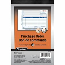 Adams ABFATC53B Purchase Order Form