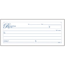 Adams ABFADC273B Receipt Book