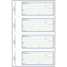 Adams Receipt Book - 200 Sheet(s) - 2 PartCarbonless Copy - 2.75" x 7.12" Form Size - White, Yellow - Green Cover - 1 Each