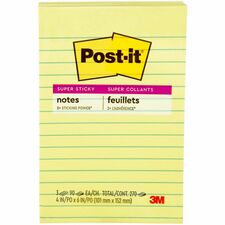 Post-it MMM6603SSCY Adhesive Note