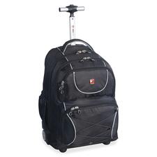 SwissGear Carrying Case (Backpack) for 15.6" Notebook - Black - Polytex, Polyester Body - Handle - 20" (508 mm) Height x 13.50" (342.90 mm) Width x 8.50" (215.90 mm) Depth - 1 Each