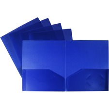 Storex STX50133B25C Pocket Folder