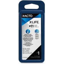 Elmer's X-Acto Refill Blades No. 11 Bulk Pack - #11 - Rust Resistant - Carbon - 100 / Box - Stainless Steel