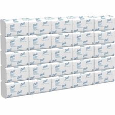 Scott Pro Scottfold Multifold Paper Towels with Absorbency Pockets - 1 Ply - 7.80" x 12.40" - White - 175 Per Pack - 25 / Carton