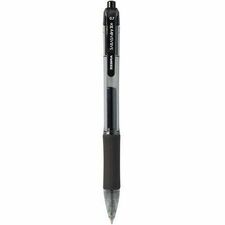 Zebra Pen Sarasa Dry X20 Gel Retractable Pens - Medium Pen Point - 0.7 mm Pen Point Size - Refillable - Retractable - Black Pigment-based Ink - Translucent Barrel - 1 Each