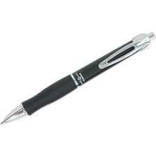 Zebra Pen GR8 Gel Retractable - 0.7 mm (0.03") Pen Point - Retractable - Black Ink - Gel-based - Plastic Barrel - 4 / Pack