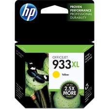 HP 933XL (CN056AN) Original Inkjet Ink Cartridge - Yellow - 1 Each - 825 Pages