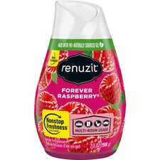 Renuzit Fresh Picked Gel Air Freshener - Gel - 7 oz - Raspberry - 30 Day - 1 Each - Non-toxic, Odor Neutralizer, Long Lasting