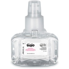 Gojo LTX-7 Clean/Mild Foam Handwash Refill - 700 mL - Hands-free Dispenser - Hand - Moisturizing - Clear - Rich Lather, Fragrance-free, Dye-free - 1 Each