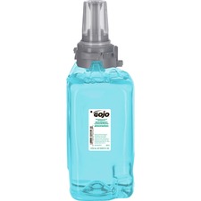 Gojo® ADX-12 Botanical Foam Soap Refill - Botanical ScentFor - 42.3 fl oz (1250 mL) - Push Pump Dispenser - Skin, Hand - Yes - Green - Rich Lather, Eco-friendly, Bio-based - 1 Each