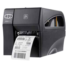 Zebra ZT220 Industrial Direct Thermal Printer - Monochrome - Label Print - Ethernet - USB - Serial