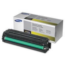 Samsung CLT-Y504S Toner Cartridge - Laser - 1800 Pages - Yellow - 1 Each